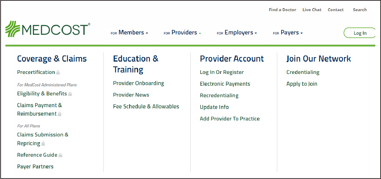 Provider eBlast October 2018 MedCost
